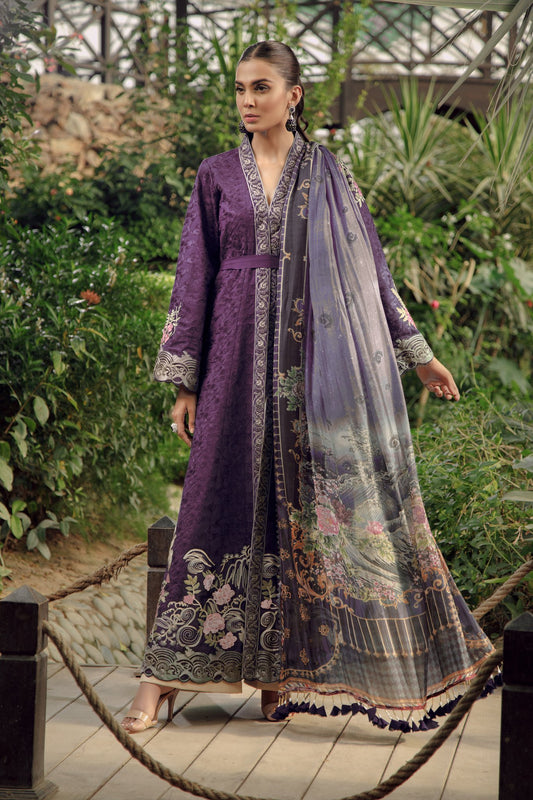 6B Purple - Zarqash Lawn 2019